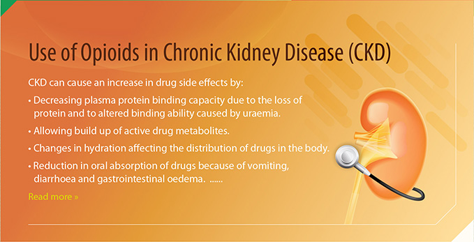 Use of Opioids in Chronic Kidney Disease (CKD) 