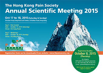 Pain Scientific Meeting 2015